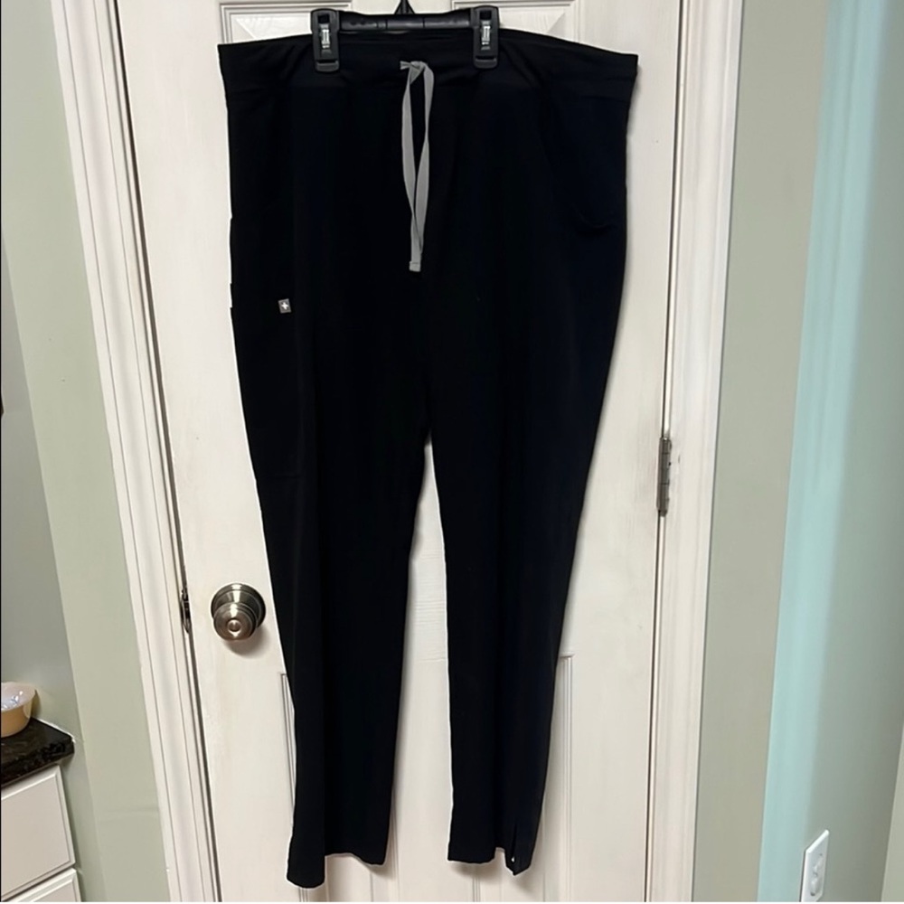 Figs Black Technical Collection Pants